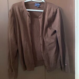 Tommy Hilfiger Pima Cotton Blend Cardigan